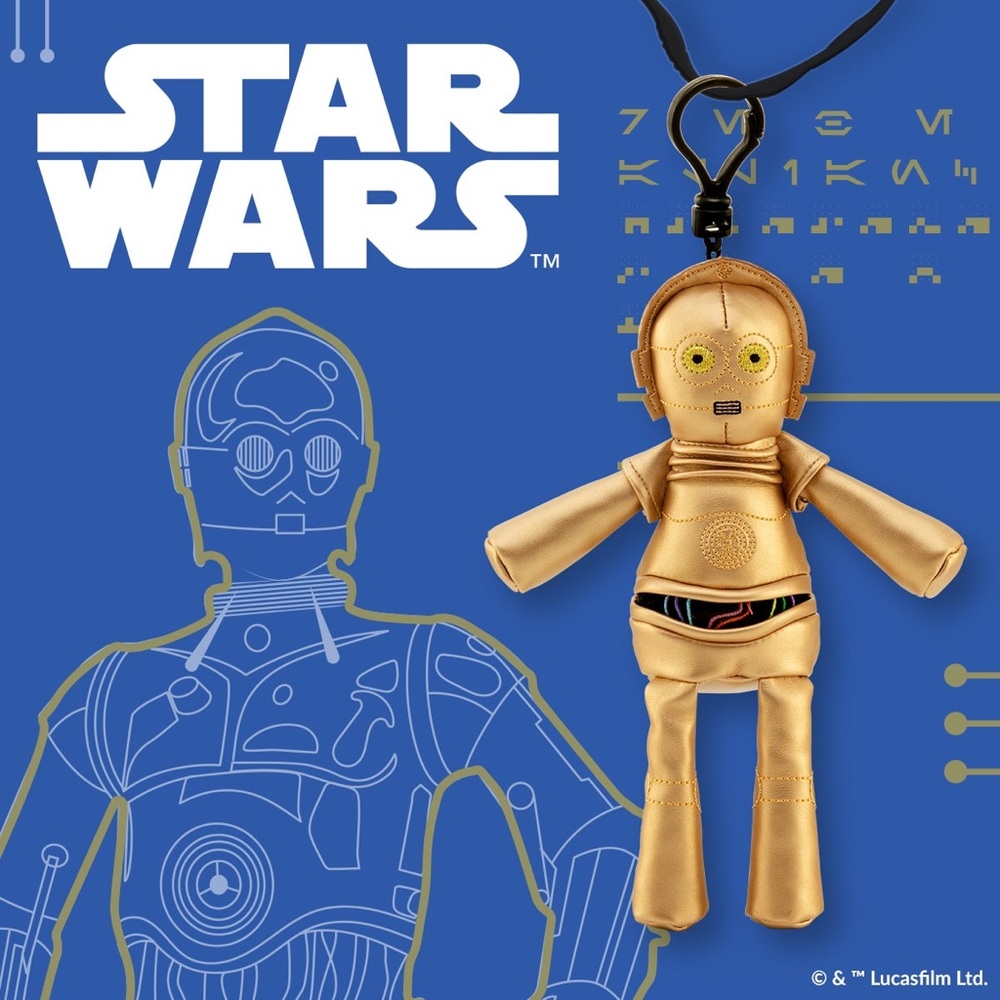 Scentsy Star Wars C-3PO Buddy Clip